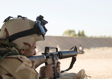 Iraqi army 73rd Brigade range, Operation Inherent Resolve