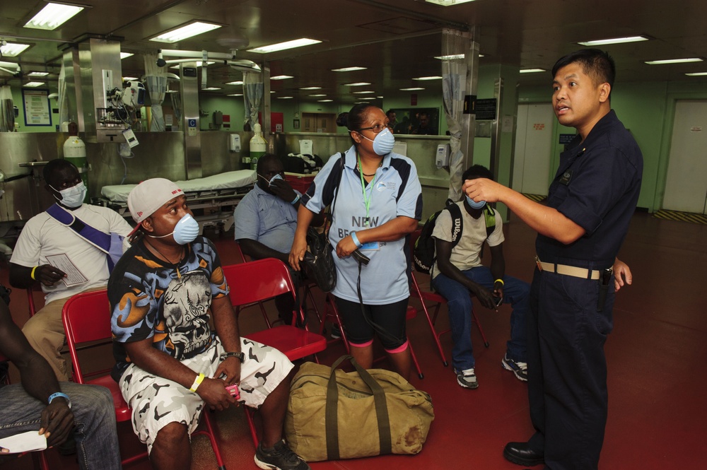 USNS Mercy begins Pacific Partnership mission in Papua New Guinea
