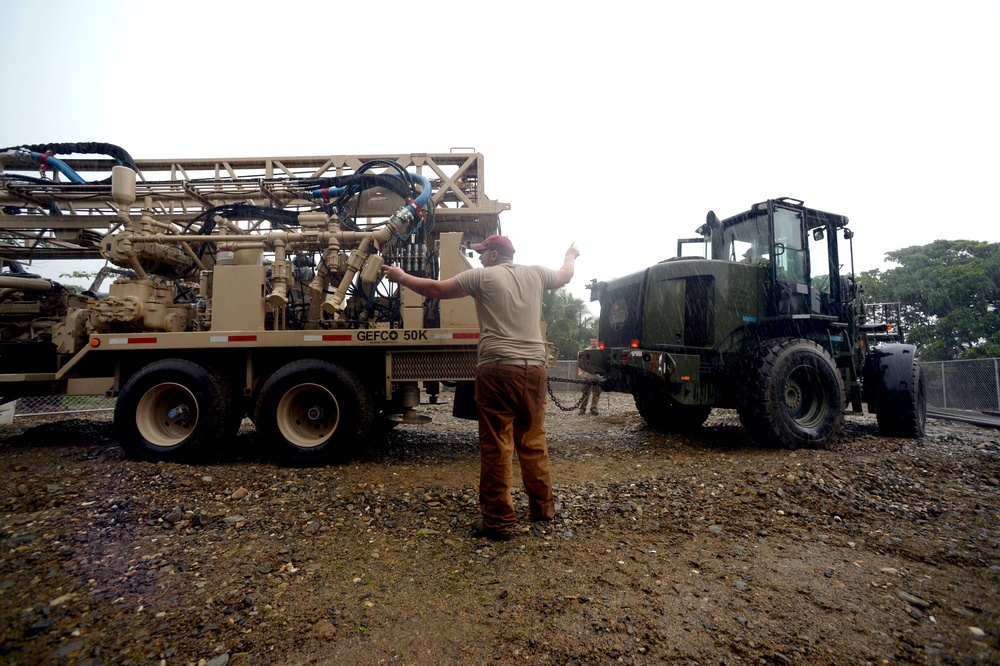 Drill team brings equipment to Honduras Aguan