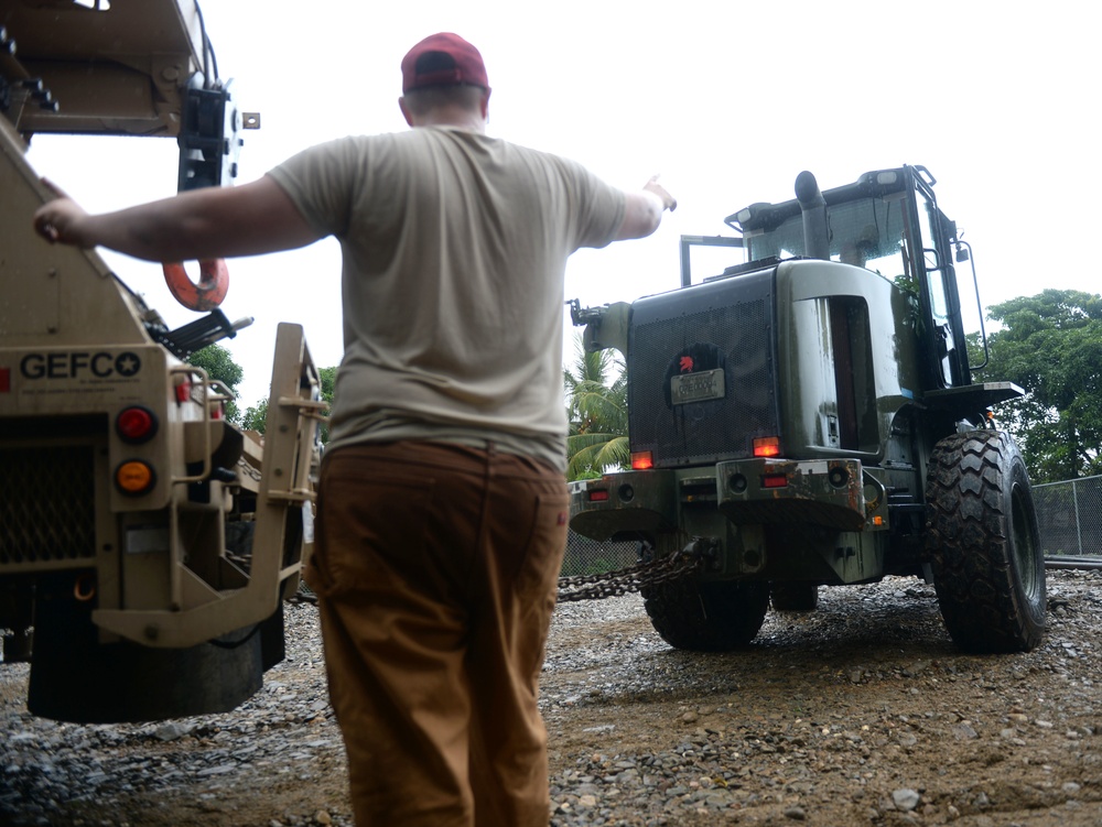 Drill team brings equipment to Honduras Aguan