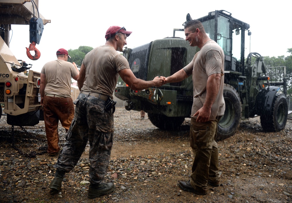 Drill team brings equipment to Honduras Aguan