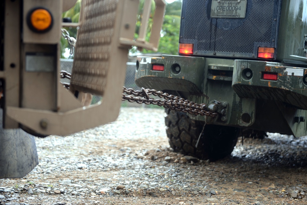 Drill team brings equipment to Honduras Aguan