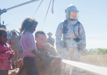 Bradshaw Traditional land owners welcome Marine, Australians