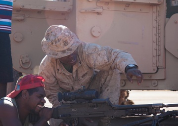 Bradshaw Traditional land owners welcome Marines, Australians