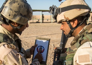 Iraqi army 73rd Brigade Range, Operation Inherent Resolve