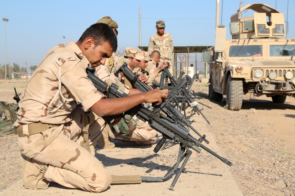 Iraqi army 73rd Brigade range, Operation Inherent Resolve