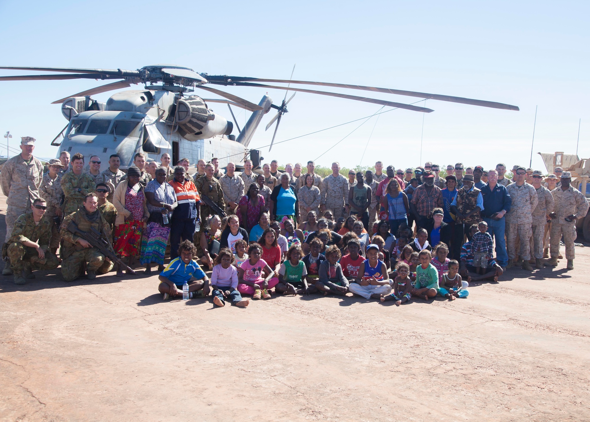 DVIDS - Images - Bradshaw Traditional land owners welcome Marines,  Australians [Image 5 of 6]