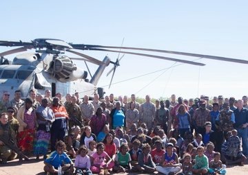 Bradshaw Traditional land owners welcome Marines, Australians