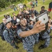 Navy Band entertains children of Arawa during Pacific Partnership