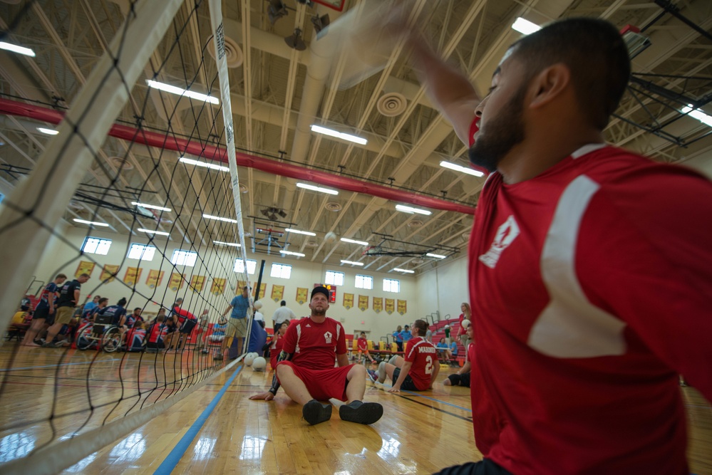 2015 DoD Warrior Games Volleyball Playoffs