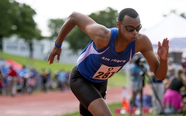 2015 Department of Defense Warrior Games Track Finals