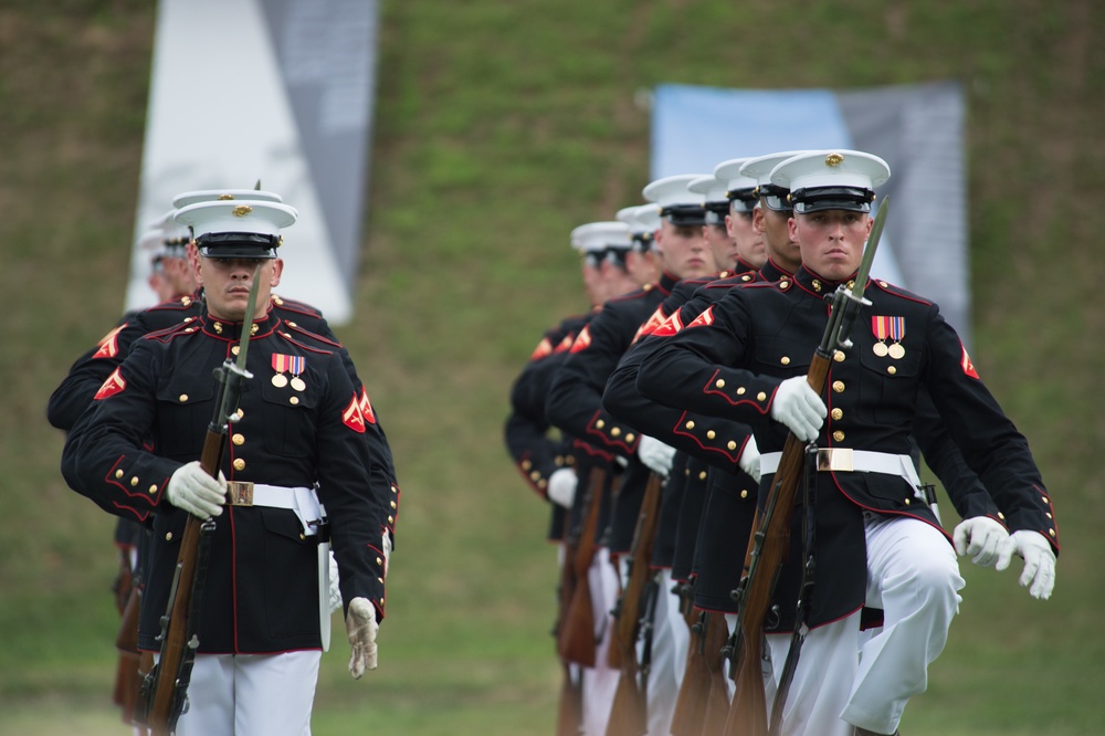 2015 Department of Defense Warrior Games closing ceremony