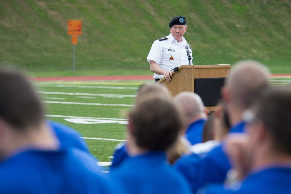 2015 Department of Defense Warrior Games closing ceremony