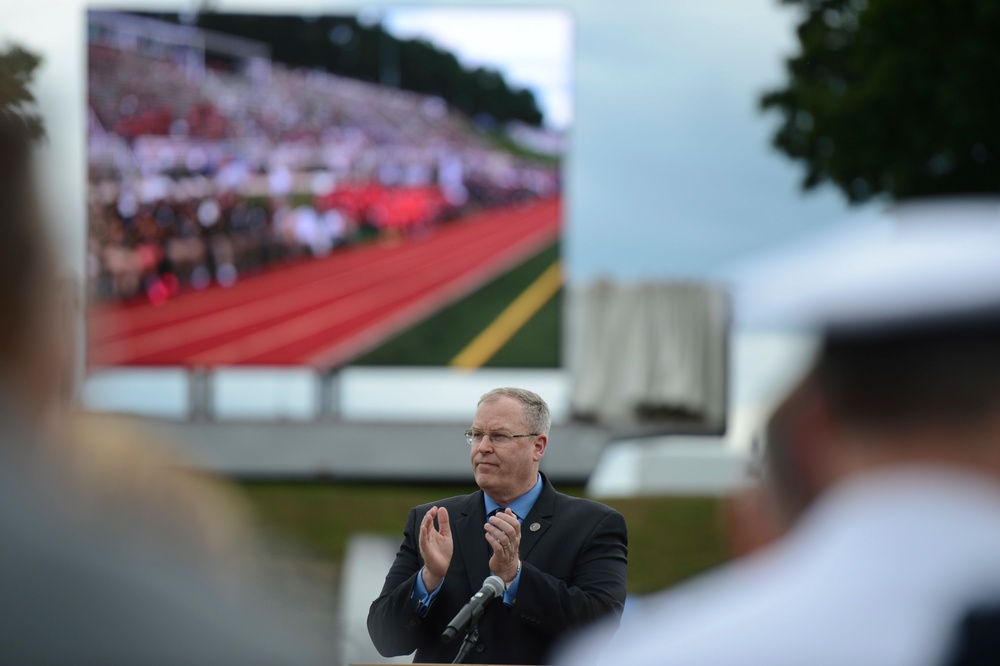 DSD speaks at the closing ceremony of the 2015 Warrior Games