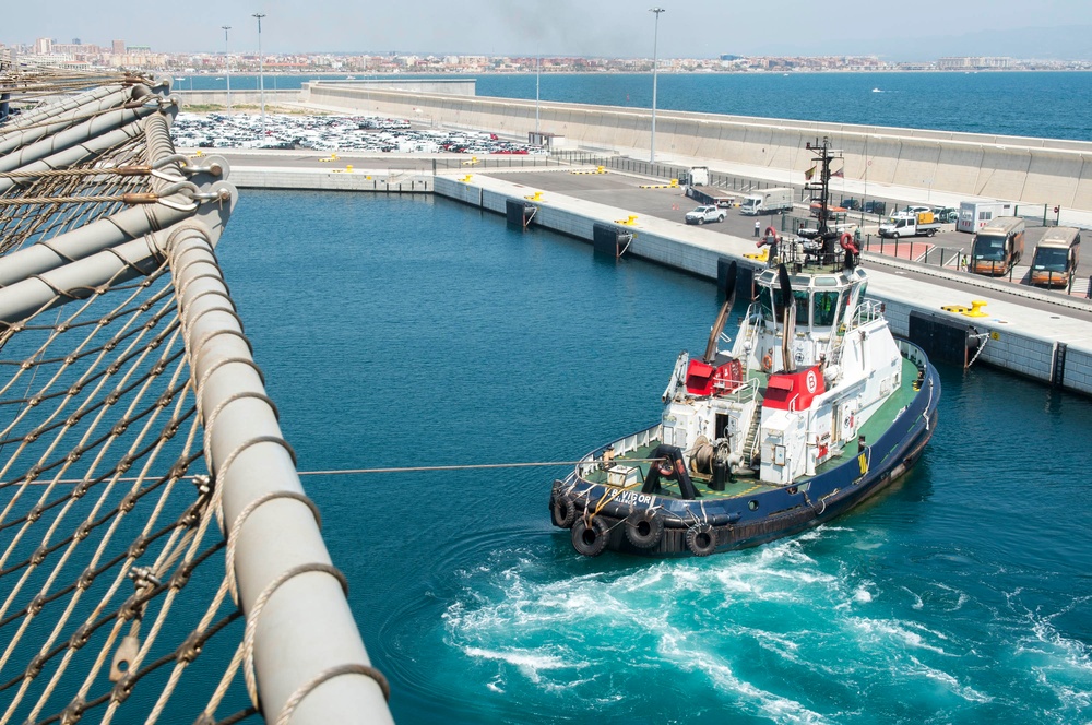 USS Iwo Jima in Spain