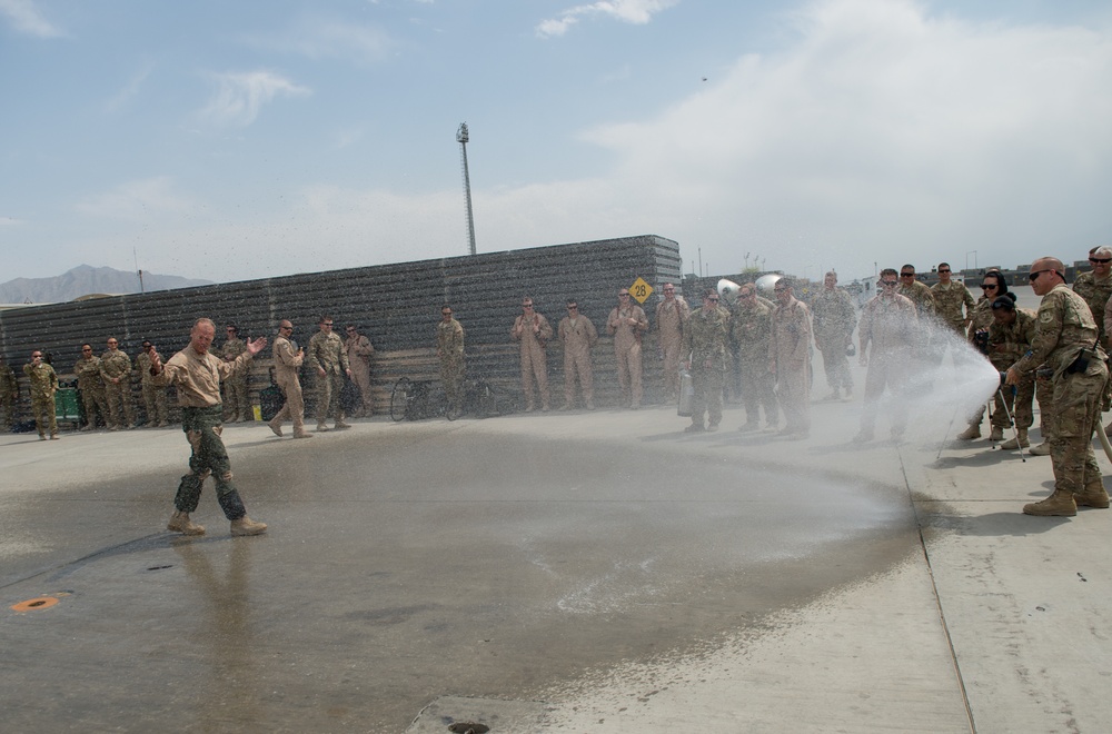 Brig. Gen. Kelly fini flight