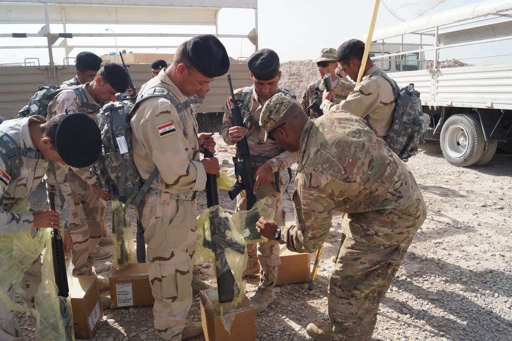 92nd Infantry Brigade receives fielded combat brigade sets
