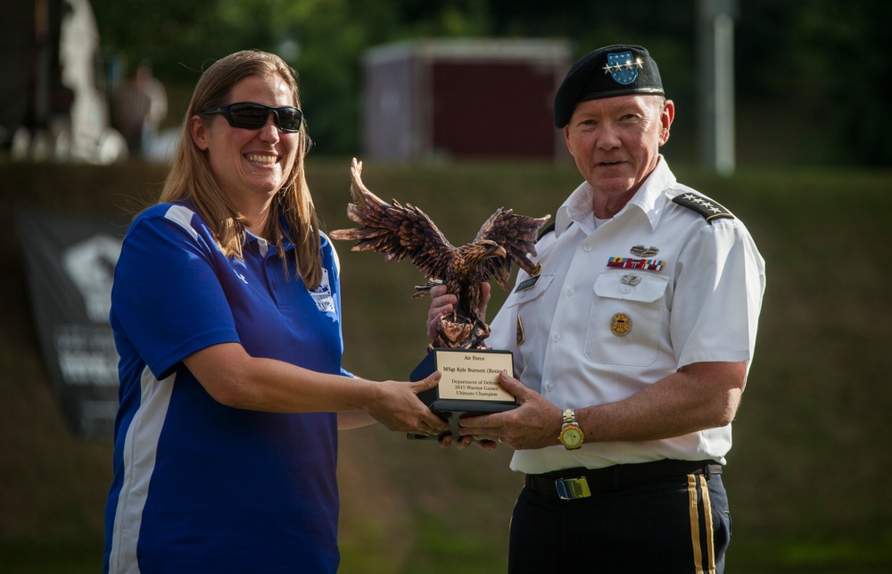 2015 Department of Defense Warrior Games Closing Ceremony