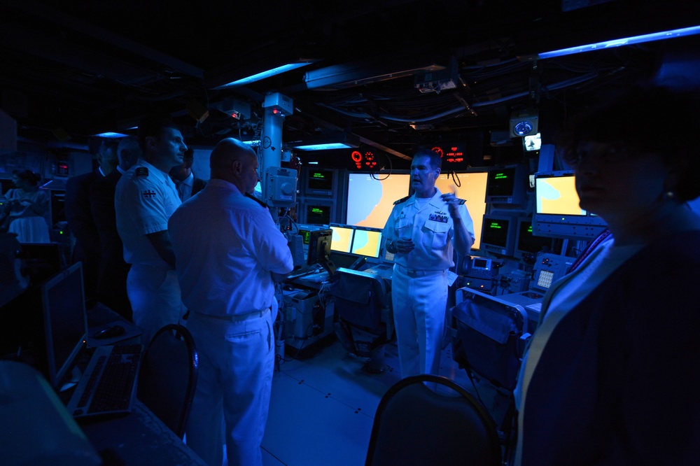 USS Laboon port visit in Batumi, Georgia