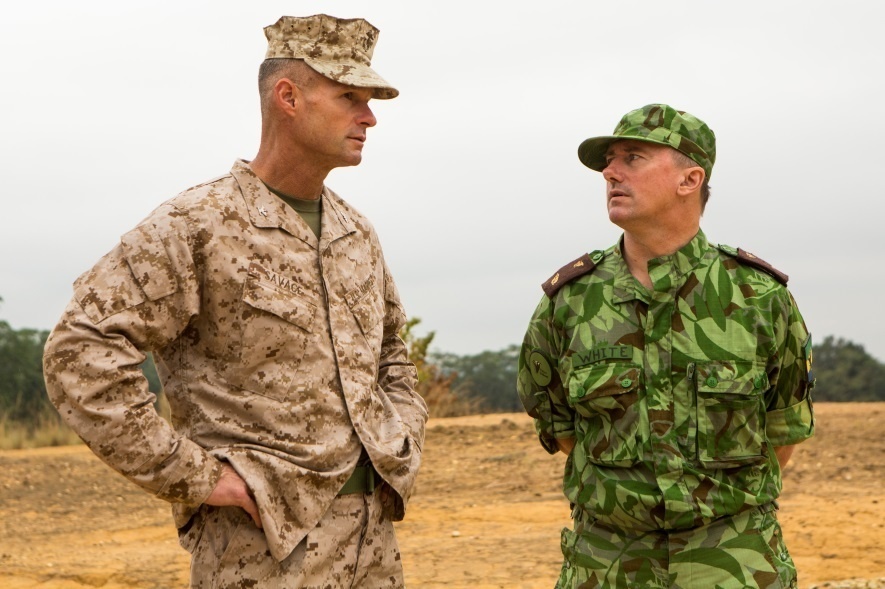 Ospreys in Gabon: MV-22s transport distinguished visitors in Africa