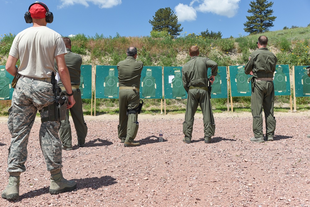 Aircrew qualify on 9mm