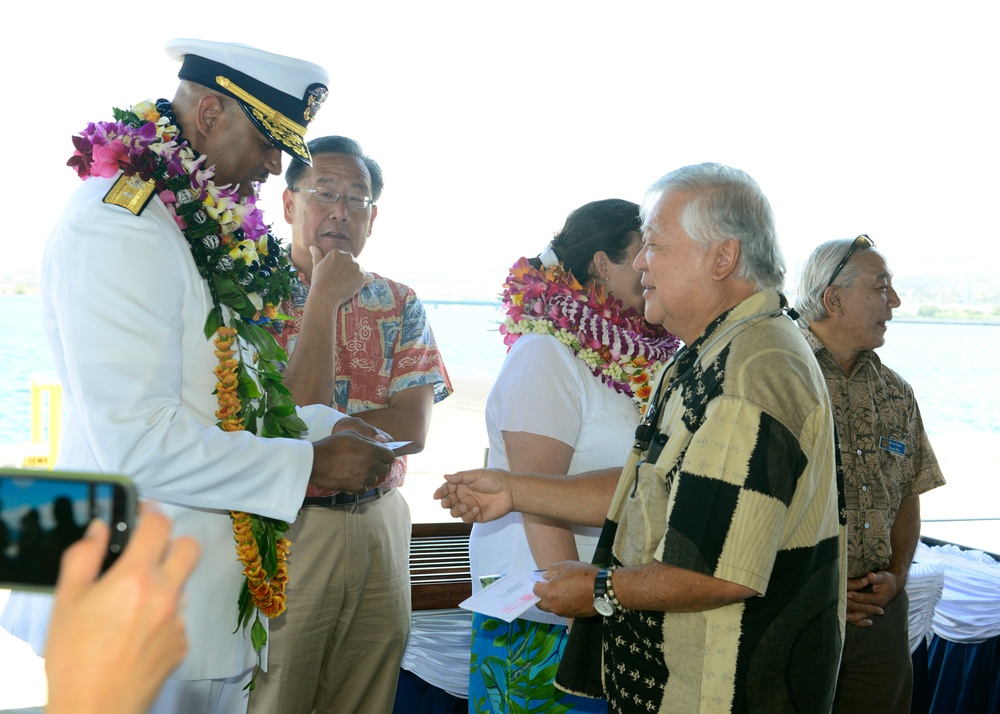 Change of command, Navy Region Hawaii and Naval Surface Group Middle Pacific