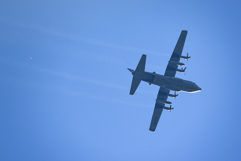 Aircrew practices drops near Guernsey