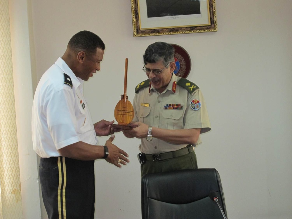 PRMC CG visits Bangladesh Army leaders