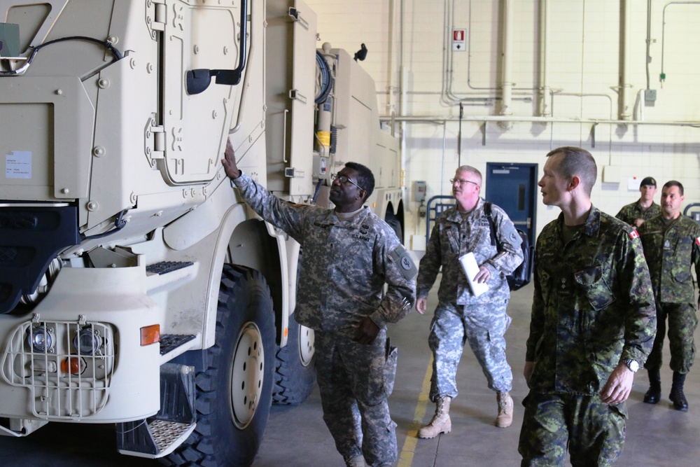 Commanding general visits troops and validates training exercise across the Canadian border