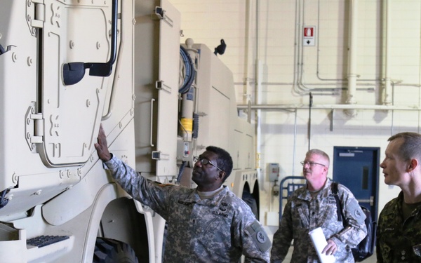 Commanding general visits troops and validates training exercise across the Canadian border