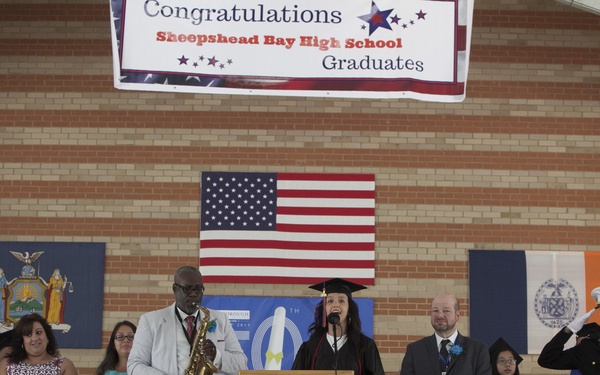 Marine orders Sheepshead Bay HS graduates to be successful