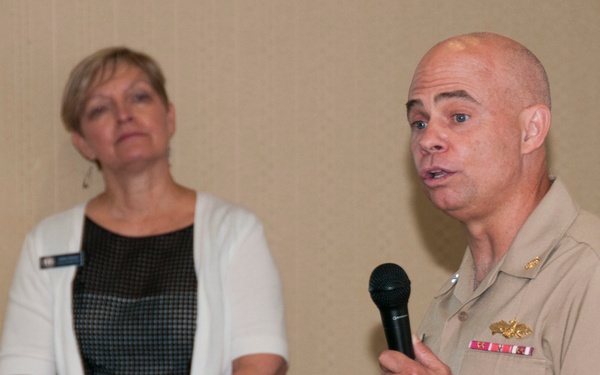 Navy-Marine Corps Relief Society 2015 Active Duty Fund Drive completion luncheon