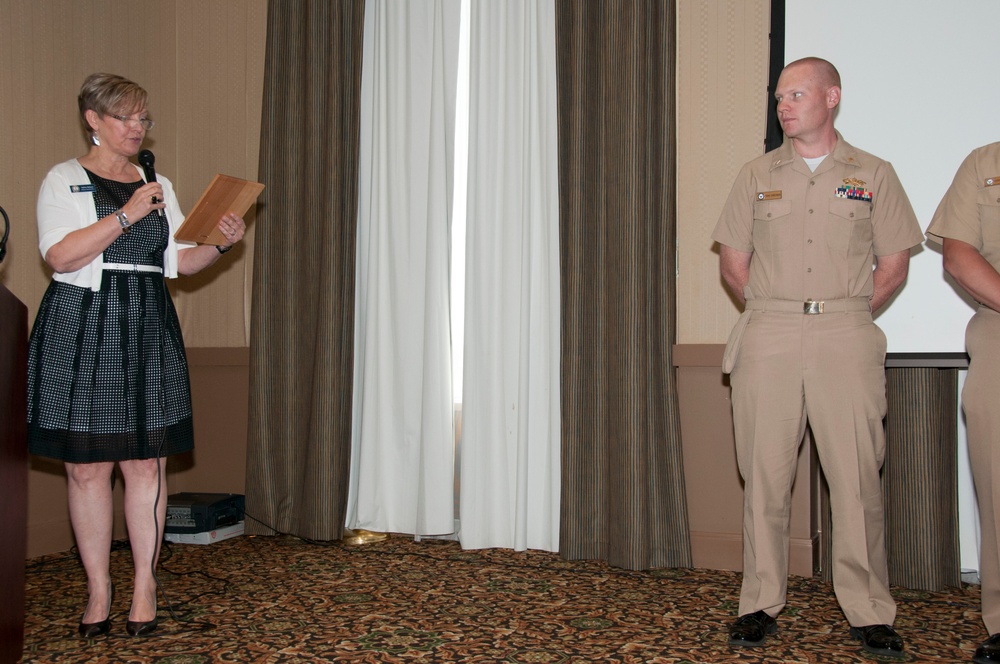 Navy-Marine Corps Relief Society 2015 Active Duty Fund Drive completion luncheon