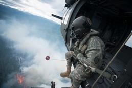 Alaska National Guard fights Alaska wildfires