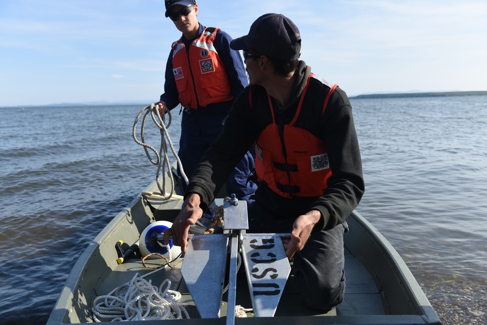 Coast Guard, partners hold oil spill exercise in Kotzebue, Alaska