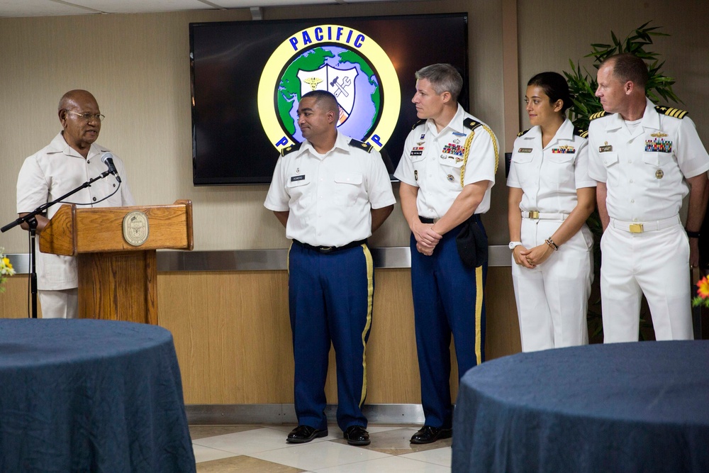 Mercy holds opening ceremony in Awawa during Pacific Partnership