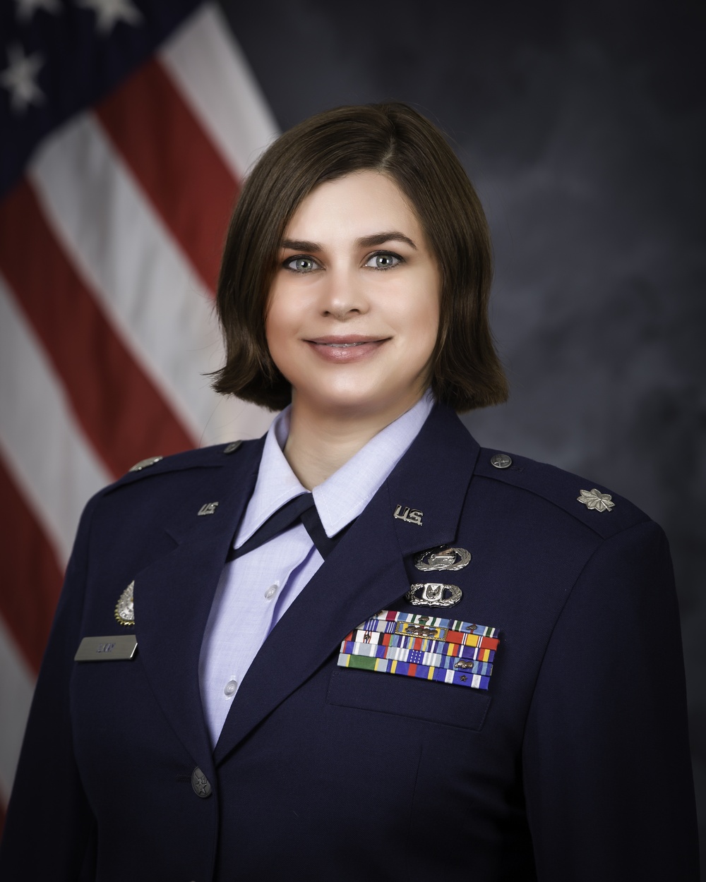 Official portrait, Lt. Col. Denise N. Ilkay, US Air Force