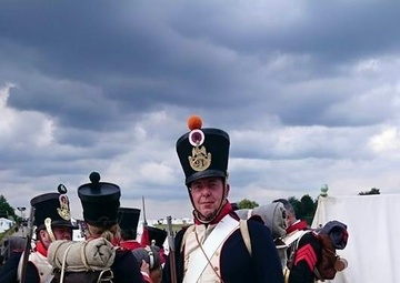 Living history: US Army Reserve colonel and family join Waterloo battle re-enactment