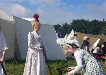 Living history: US Army Reserve colonel and family join Waterloo battle re-enactment