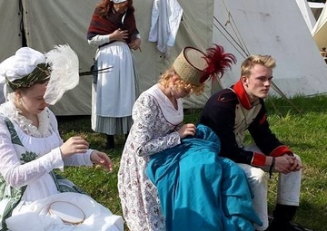 Living history: US Army Reserve colonel and family join Waterloo battle re-enactment