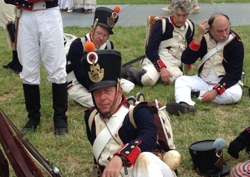 Living history: US Army Reserve colonel and family join Waterloo battle reenactment