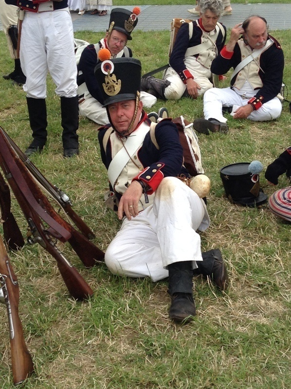 Living history: US Army Reserve colonel and family join Waterloo battle reenactment