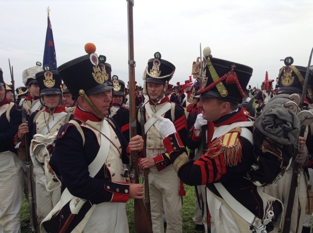 Living history: US Army Reserve colonel and family join Waterloo battle re-enactment