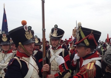 Living history: US Army Reserve colonel and family join Waterloo battle re-enactment