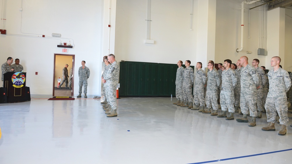 734th AMS opens new air freight terminal