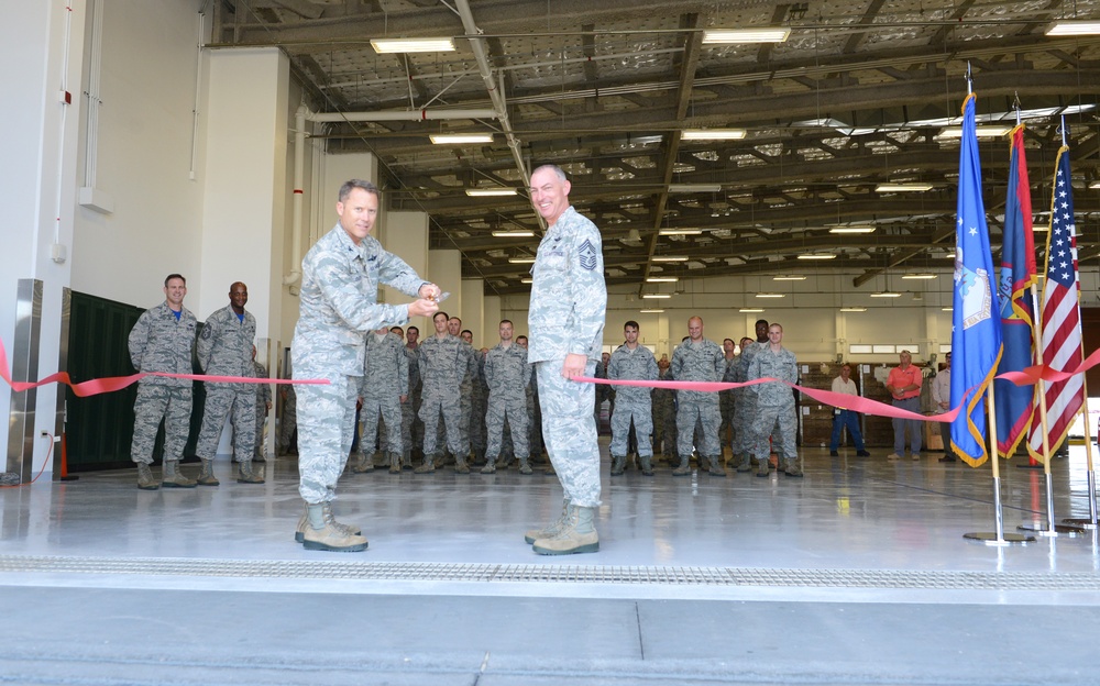 734th AMS opens new air freight terminal