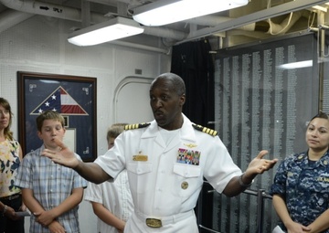 USS Iwo Jima tour in Valencia