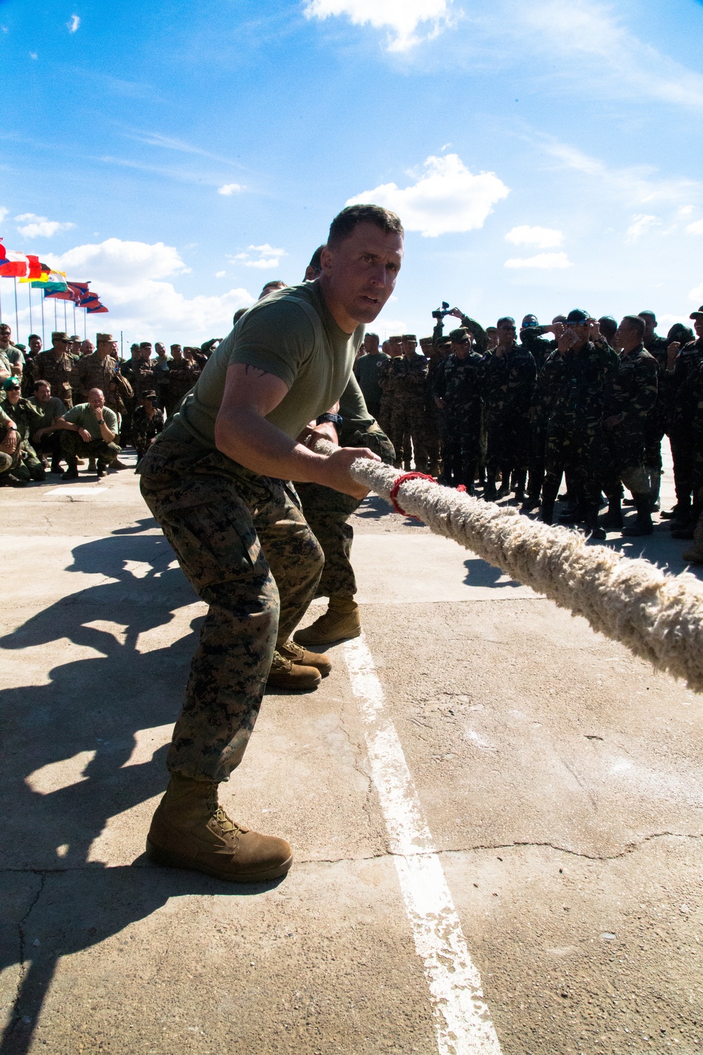 Multinational forces gather for a day of competition as Khaan Quest 2015 comes to a close