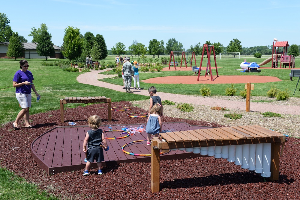 Playground equipment created for children of all abilities