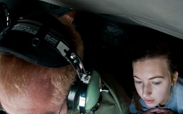 Lilac Princesses get glimpse at Fairchild’s refueling capabilities